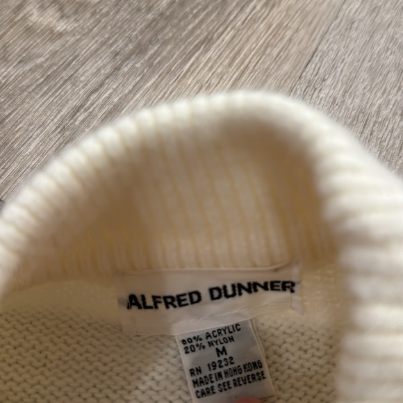 Vintage Alfred Dunner knit embroidered jumper sweater like love shack fancy - Picture 8 of 8